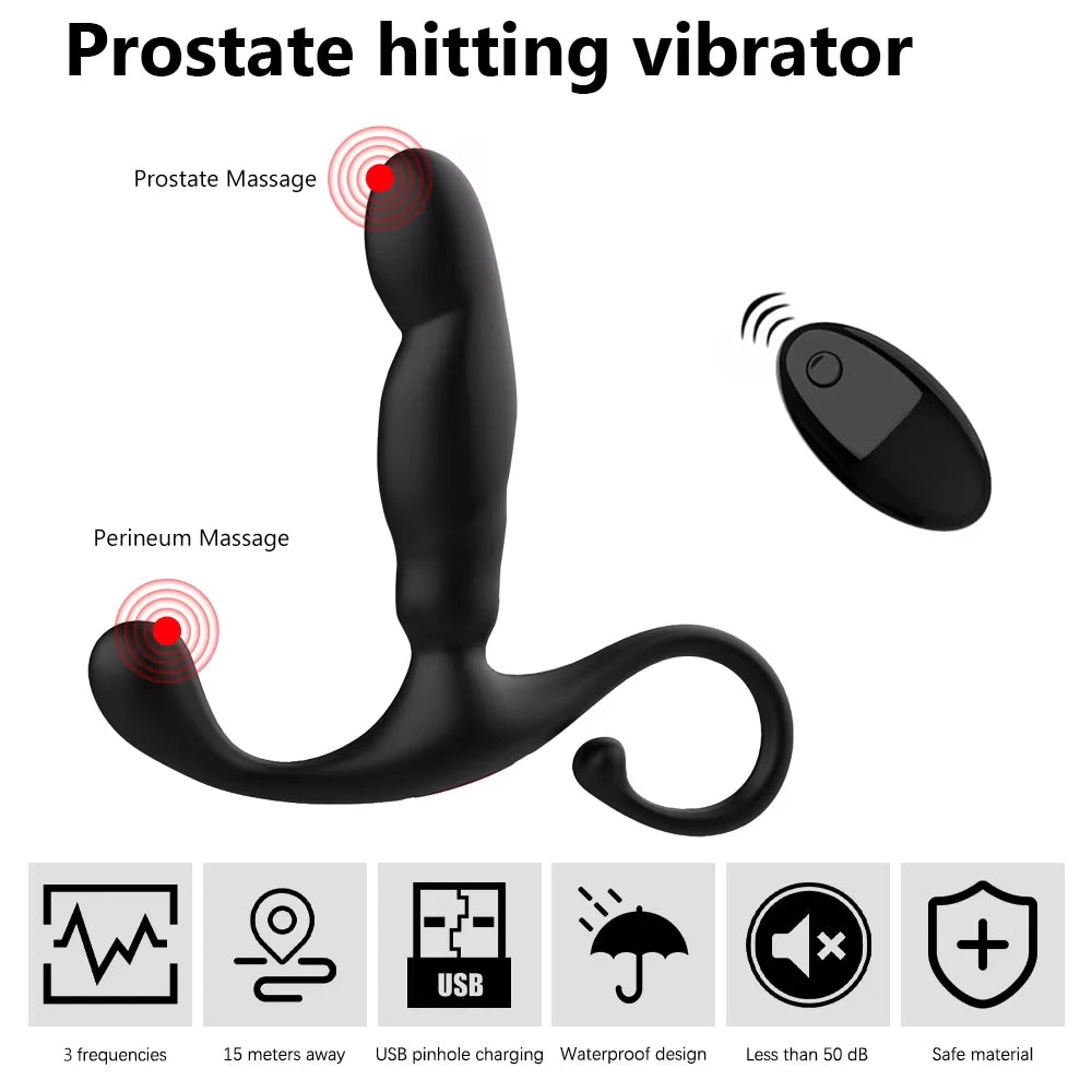 Remote Control 3-In-1 Prostate Penis Stimulator Queer In The World: The Shop Remote Control 3-In-1 Prostate Penis Stimulator Queer In The World: The Shop
