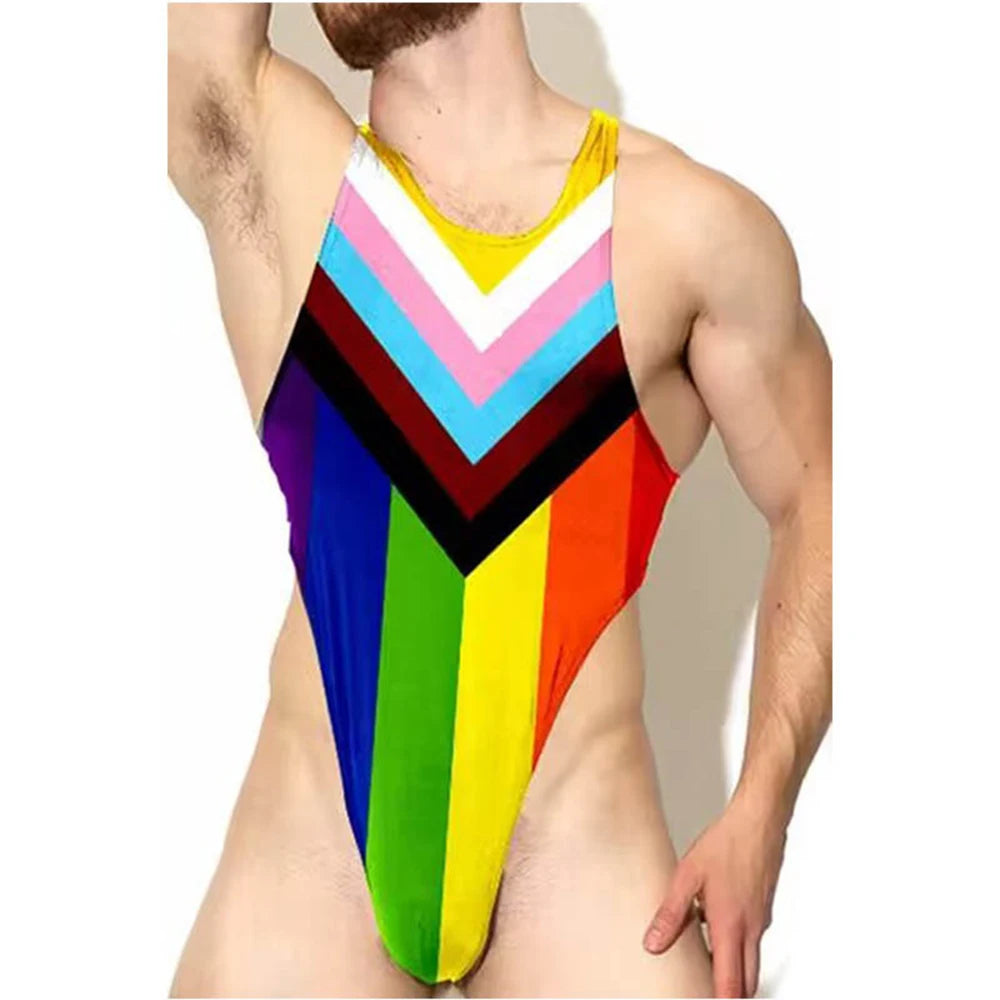 LGBT Progress Pride Extravagant Bodysuit