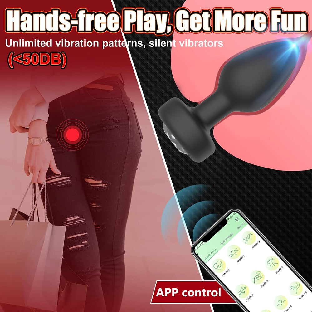Pleasure Pulse Vibrating Butt Anal  Queer In The World: The Shop
