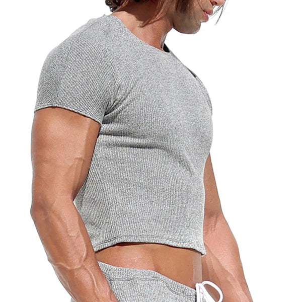 Gray Sweatshort Season Outfit