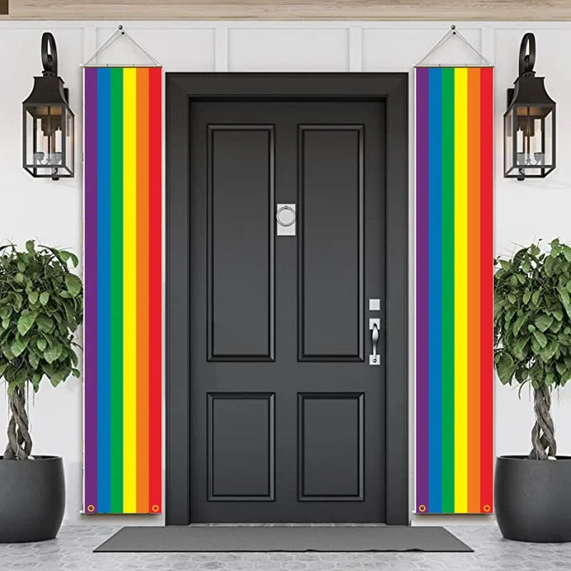 Pride Welcome Door Banner