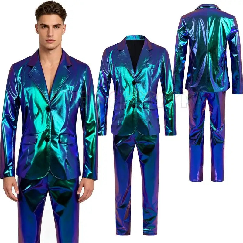 Intergalactic Heartthrob Holographic Two-Piece Suit