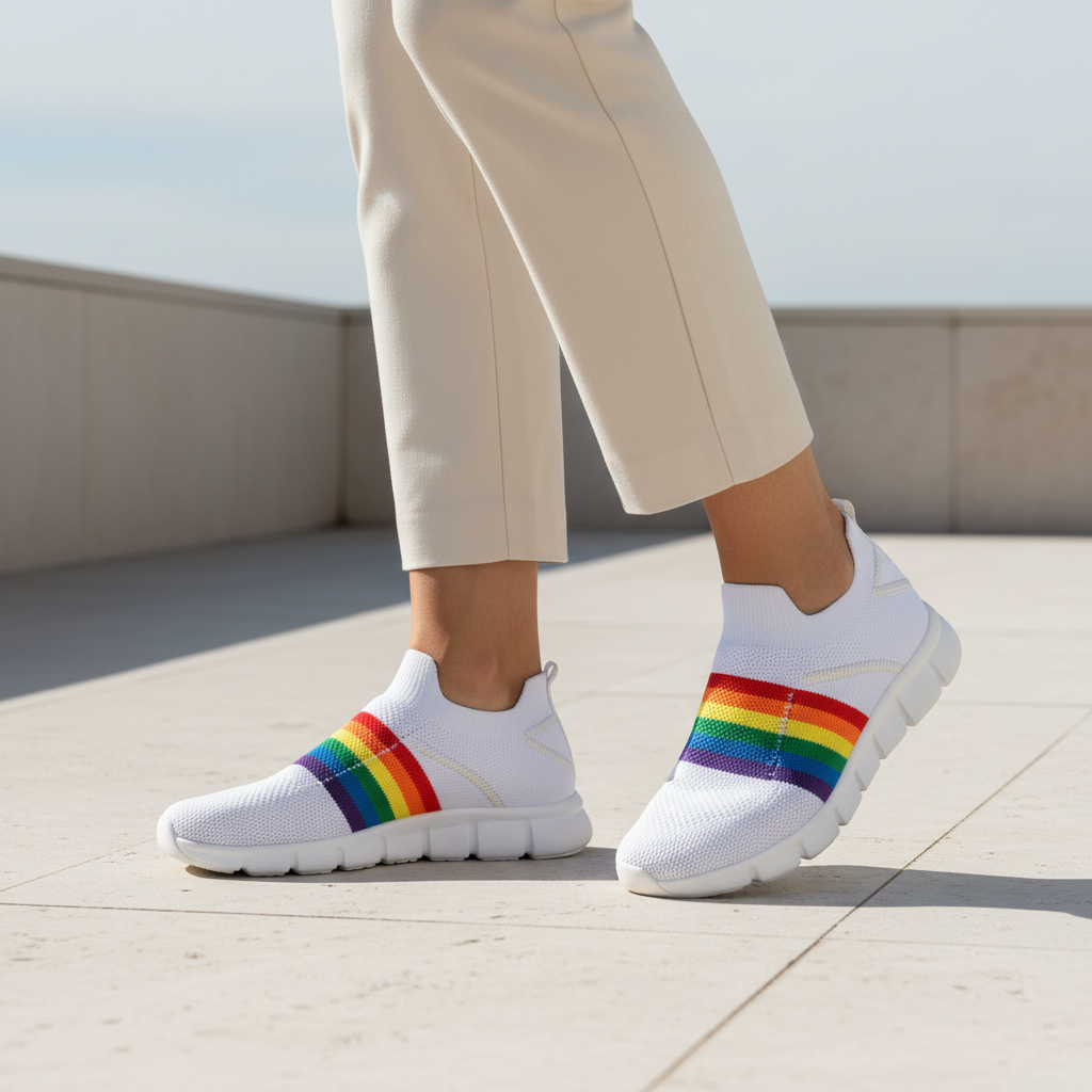 Walk With Pride Breathable Sneakers