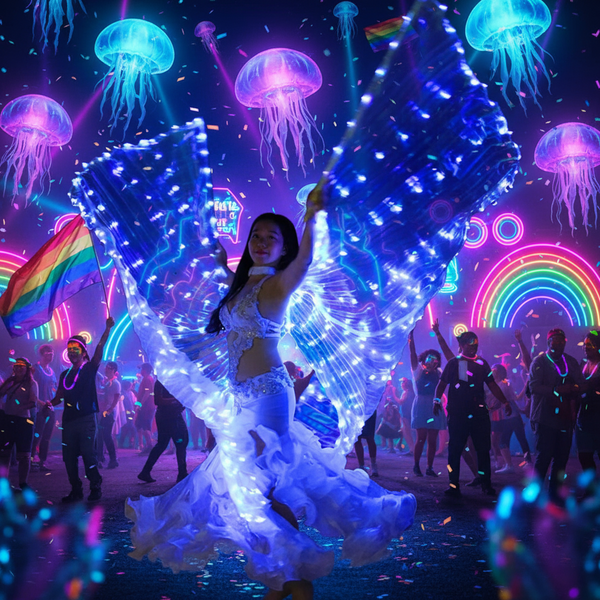 LED Light Up Fairy Wings