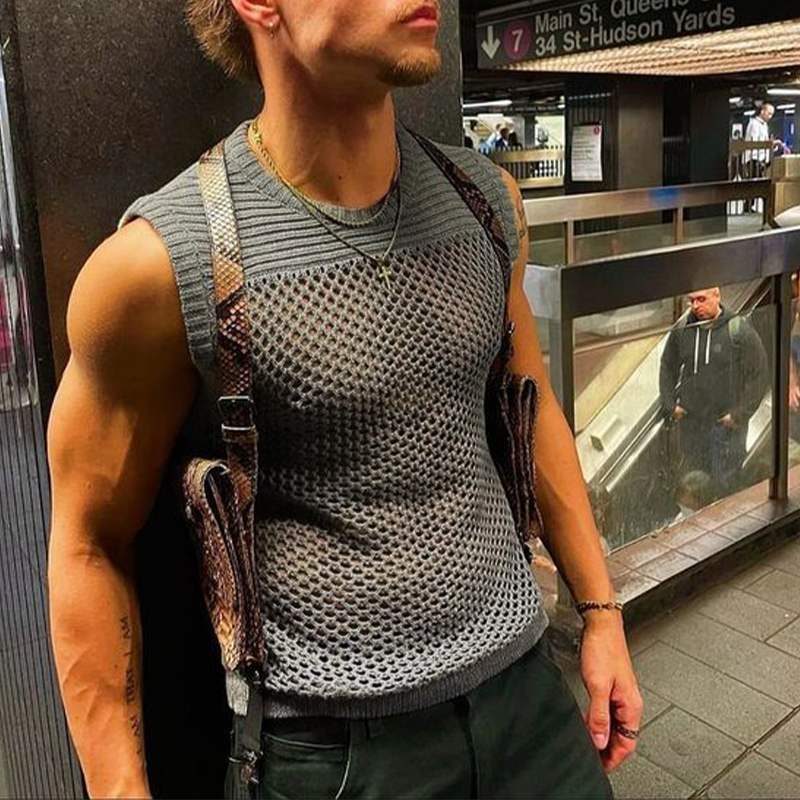  Sexy Transparent Vest by Queer In The World sold by Queer In The World: The Shop - LGBT Merch Fashion