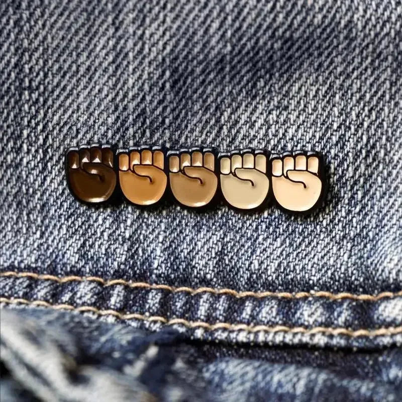  Black Lives Matter Enamel Pin by Out Of Stock sold by Queer In The World: The Shop - LGBT Merch Fashion