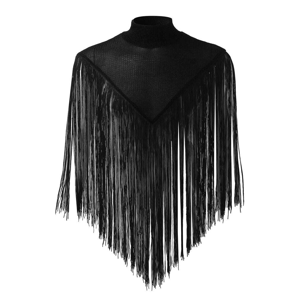 Tassel Fringe Men's Fashion Cloak Vest