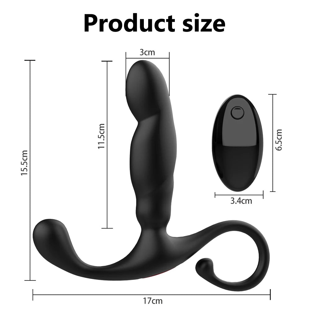Remote Control 3-In-1 Prostate Penis Stimulator Queer In The World: The Shop Remote Control 3-In-1 Prostate Penis Stimulator Queer In The World: The Shop
