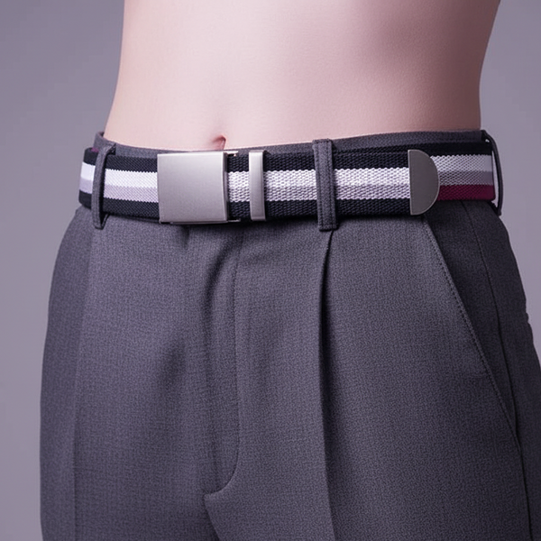 Asexual Pride Flag Canvas Belt