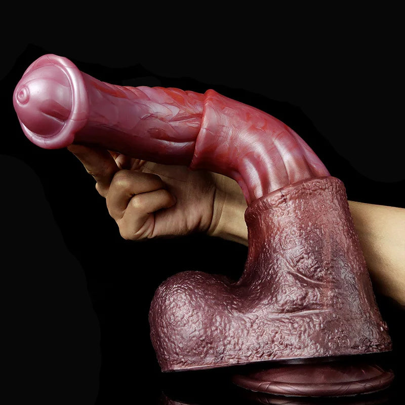 Medium (Realistic) Huge & Hung Realistic Horse Dildo by Queer In The World sold by Queer In The World: The Shop - LGBT Merch Fashion