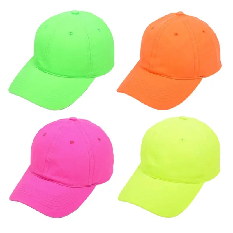 Neon Baseball Caps