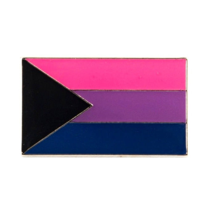 Demibisexual Pride Flag Enamel Pin