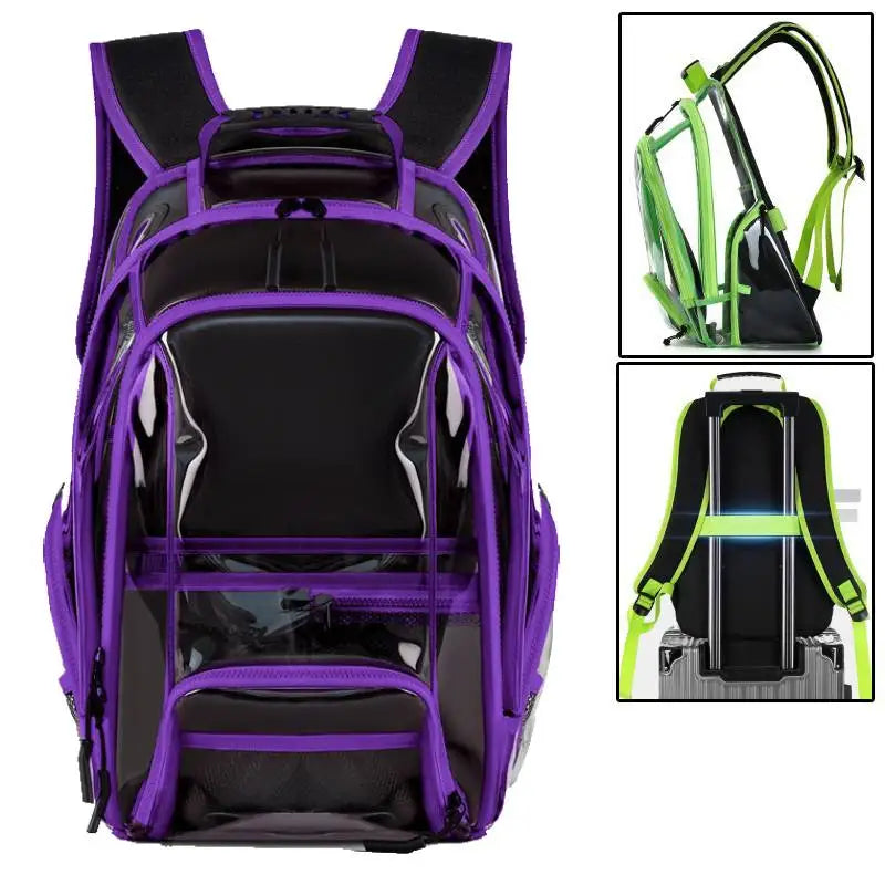 Festival Ready Transparent Backpack
