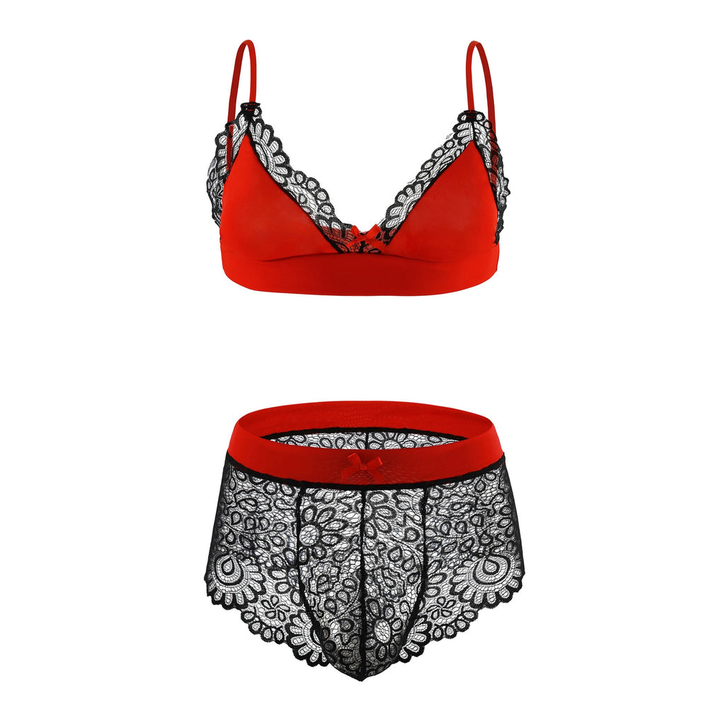 Bra and panty price Fancy Lace Embroidery Bra & Panty Set-Black-Shapewear.  Pk –