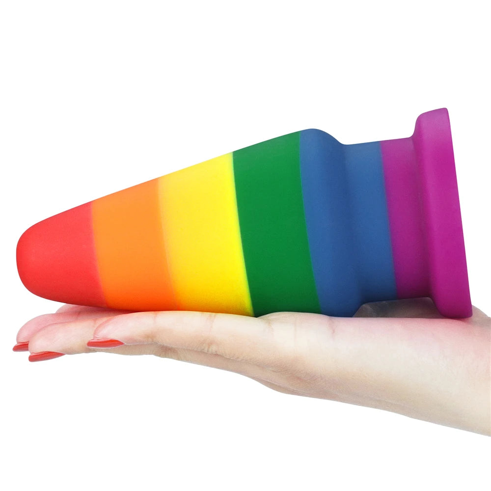 LGBT Rainbow Butt Plug Queer In The World: The Shop LGBT Rainbow Butt Plug Queer In The World: The Shop