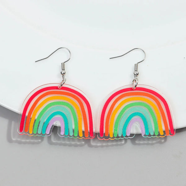 LGBT Rainbow Earrings
