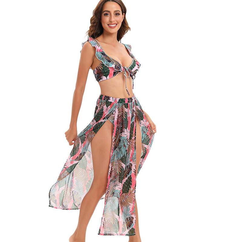 Resort Life 3 Piece Swimsuit – Queer In The World: The Shop