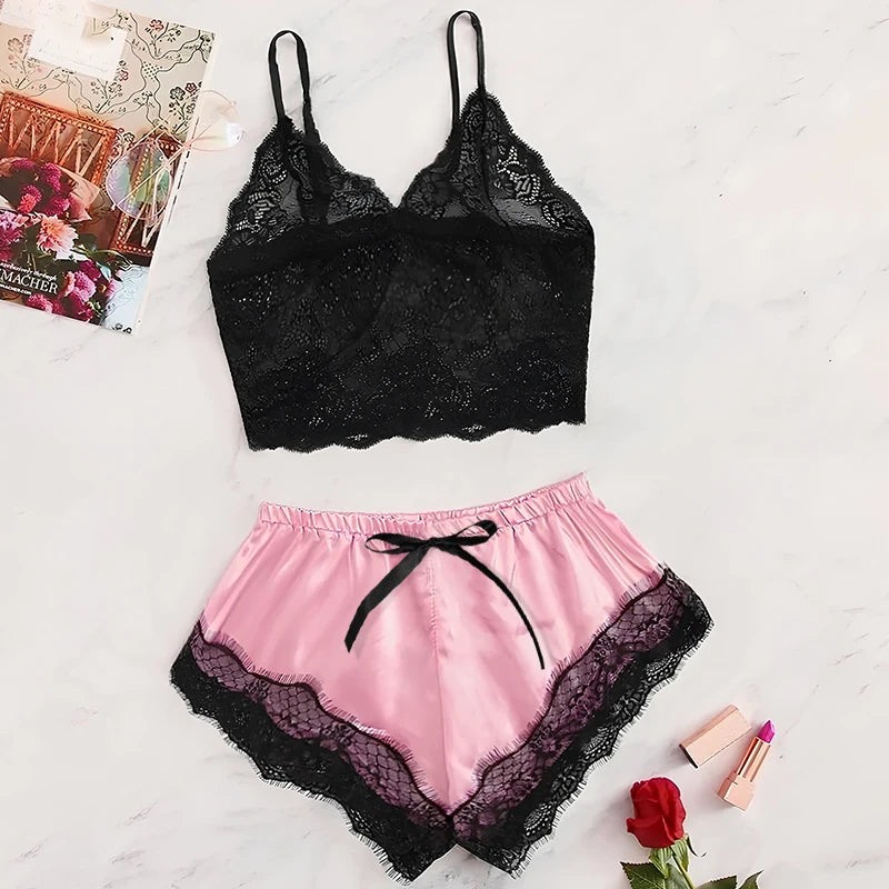 Sleepover With Bad Intentions Pajama Set