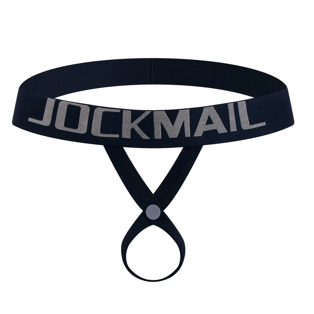 JOCKMAIL Sexy Men Underwear Jockstrap Cotton Jock Strap G String
