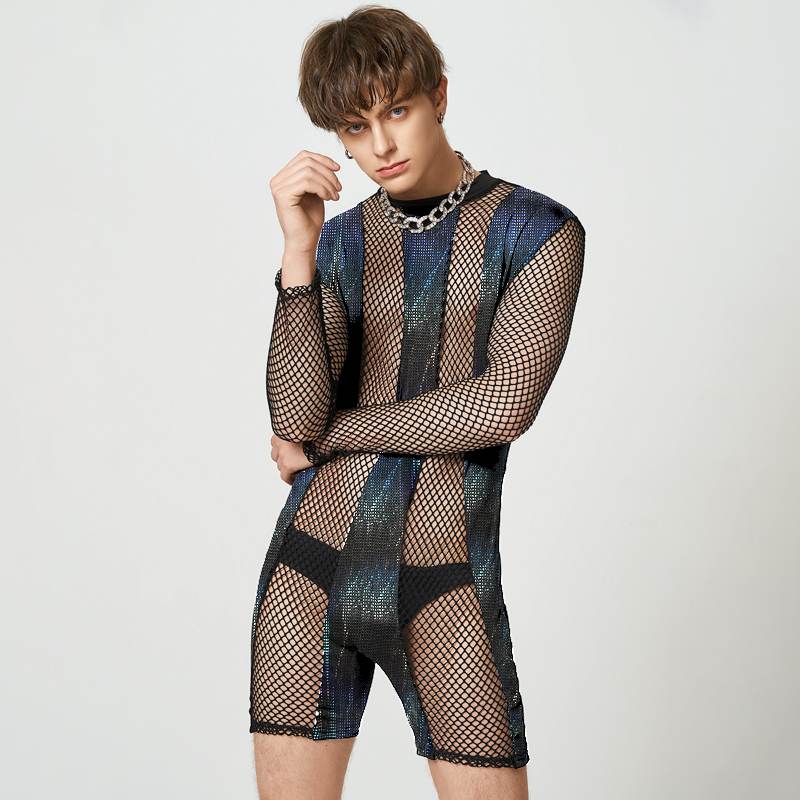  Mesh Techno Rave Outfit by Queer In The World sold by Queer In The World: The Shop - LGBT Merch Fashion