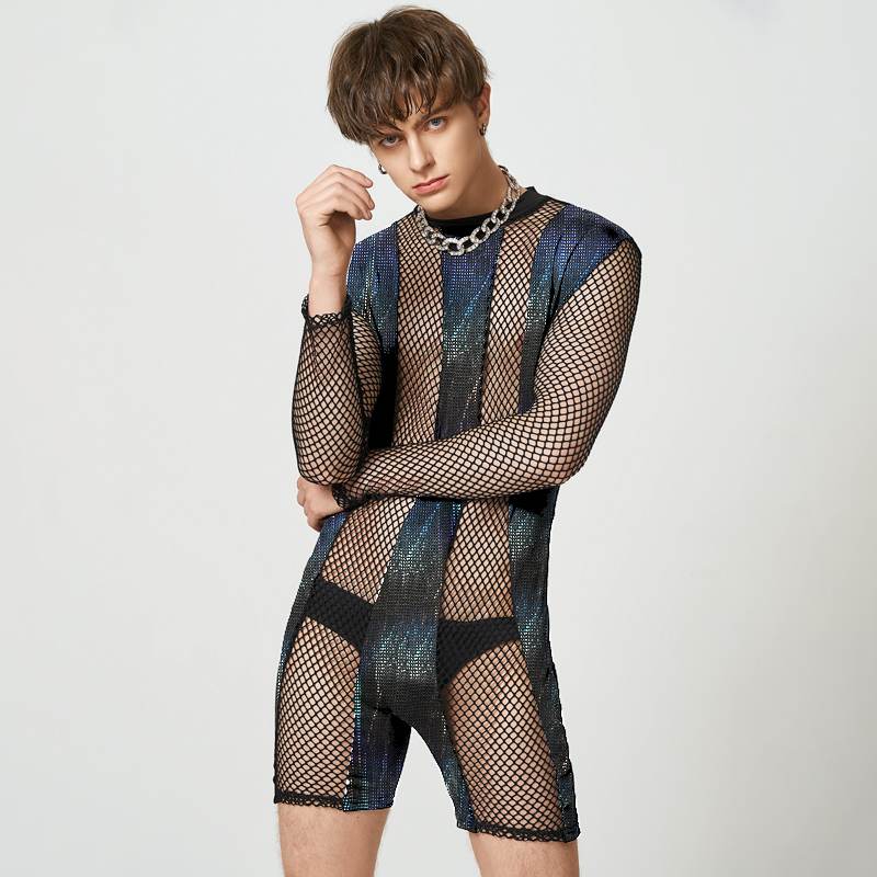Mesh Techno Rave Outfit