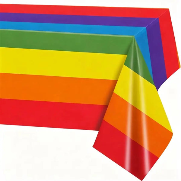 Rainbow Pride Table Tablecloth