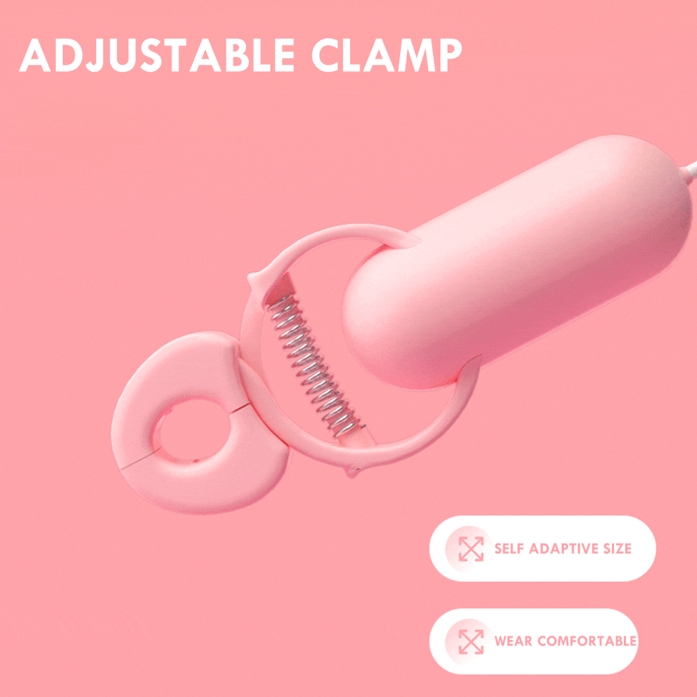 Euphoric Embrace Electric Nipple Clamp Vibrator Queer In The World: The Shop Euphoric Embrace Electric Nipple Clamp Vibrator Queer In The World: The Shop
