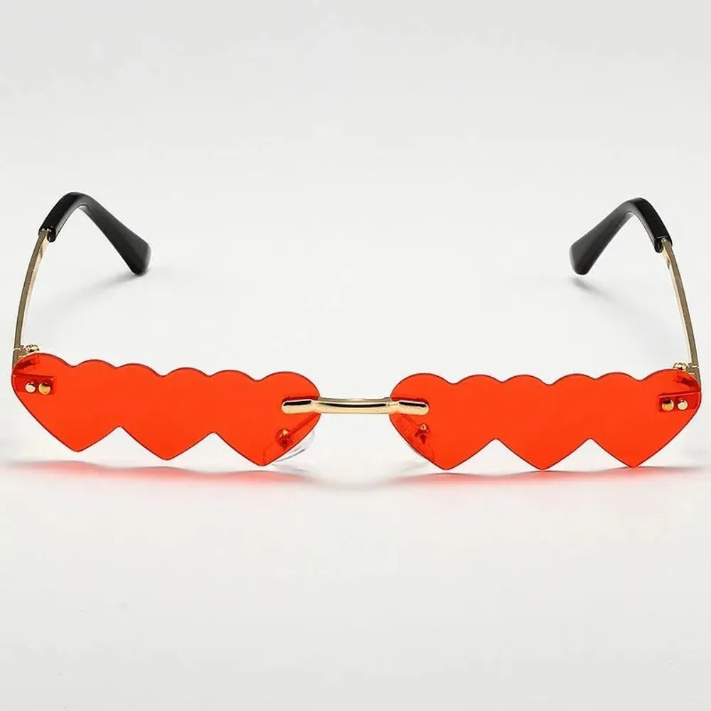 Triple Threat Heart Sunglasses