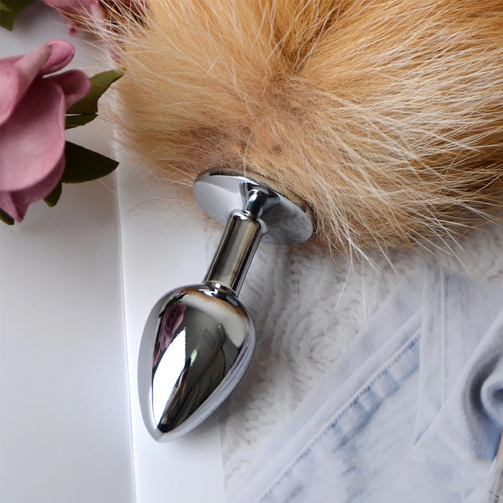 Fox Tail Anal Butt Plug  Queer In The World: The Shop