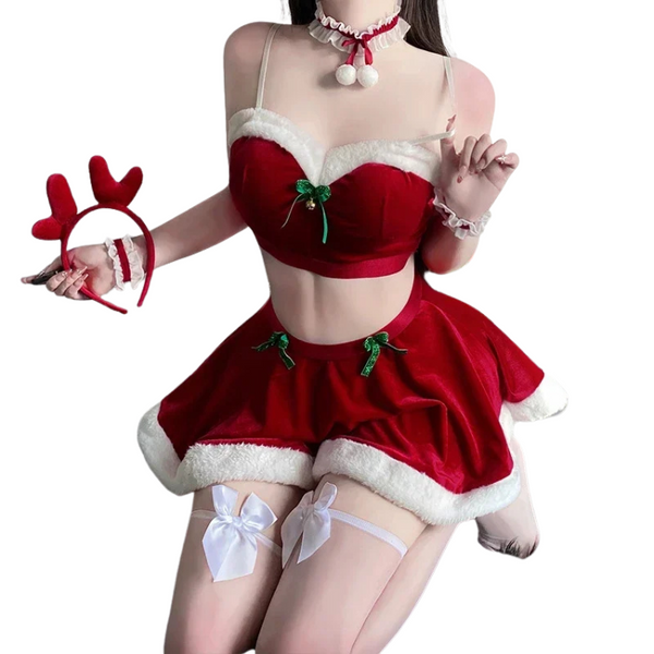 Santa's Camgirl Chic Xmas Costume