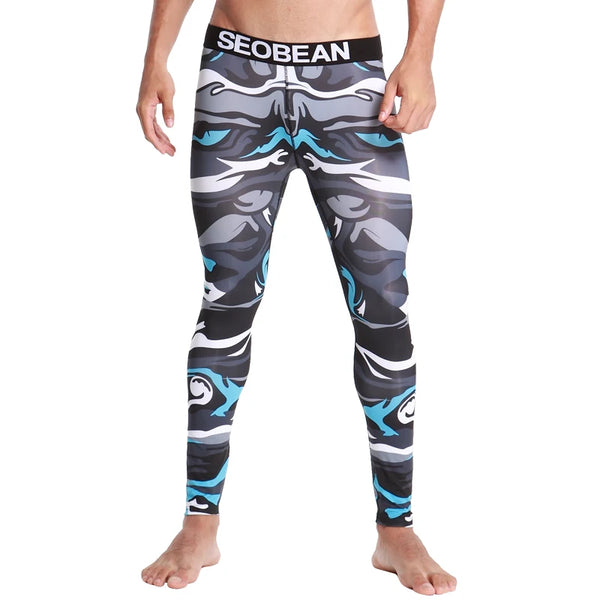 Seobean Aqua Mirage Workout Leggings