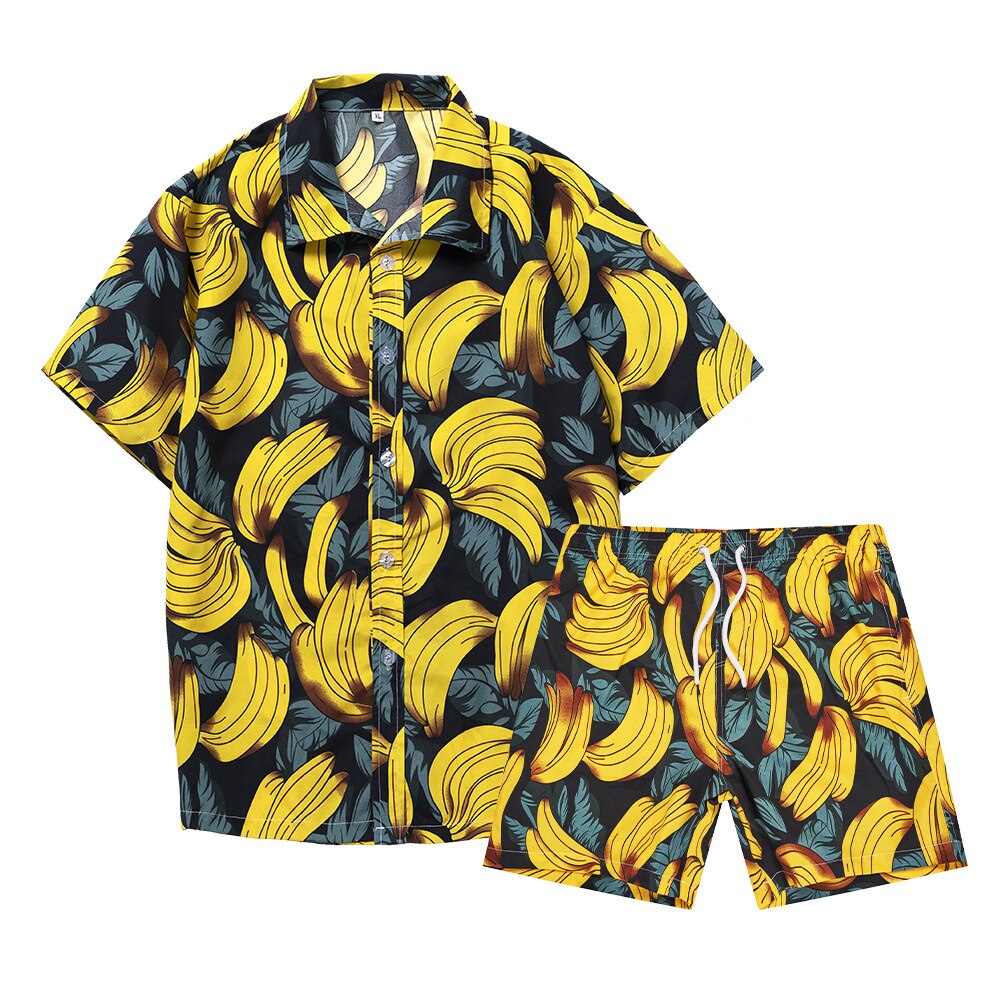  Banana Sleeveless Shirt + Shorts (2 Piece Outfit) by Queer In The World sold by Queer In The World: The Shop - LGBT Merch Fashion