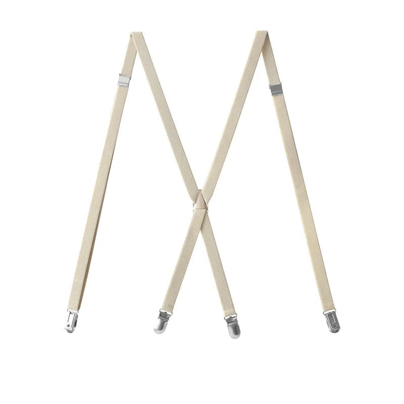 Traditional Suit Clip Suspenders