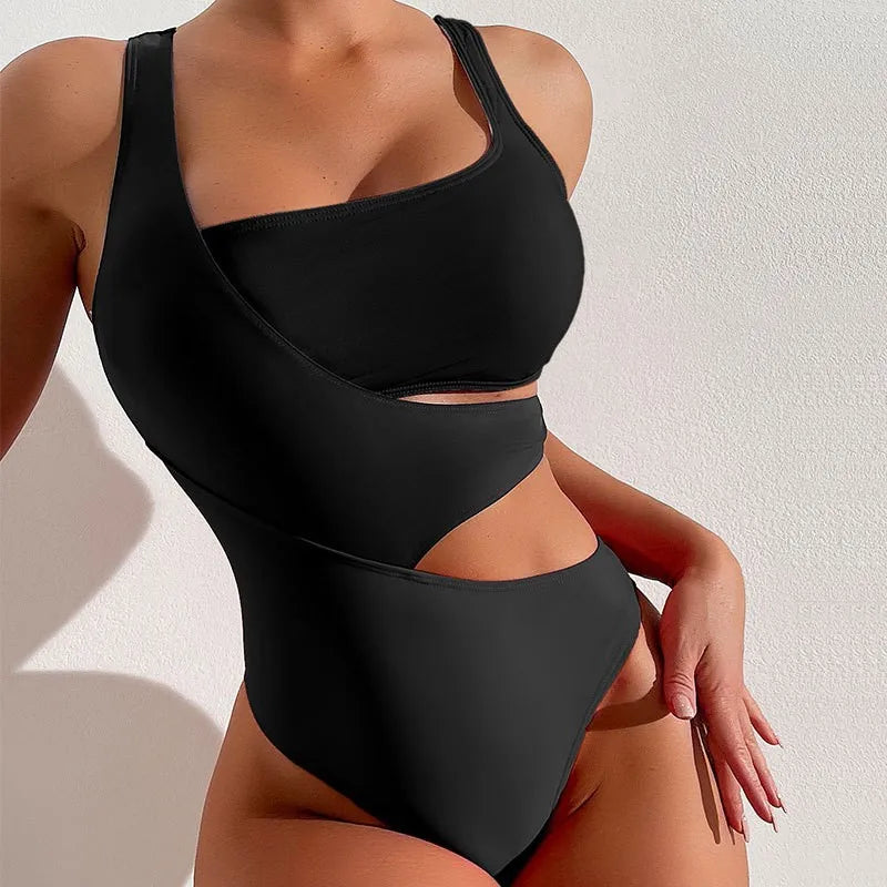 Poolside Geometry Swimsuit