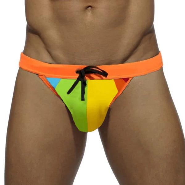 Gay Pride Swim Briefs