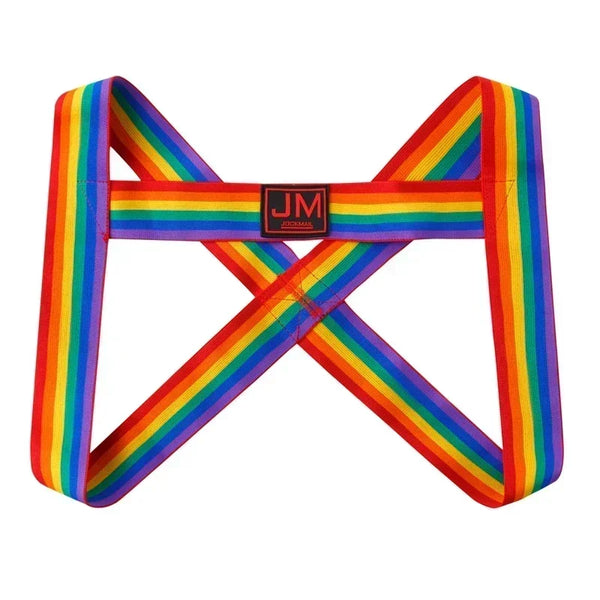 Jockmail Rainbow Pride Elastic Harness