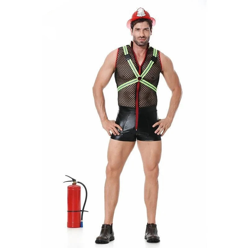  Sexy Gay Fireman Costume by Queer In The World sold by Queer In The World: The Shop - LGBT Merch Fashion