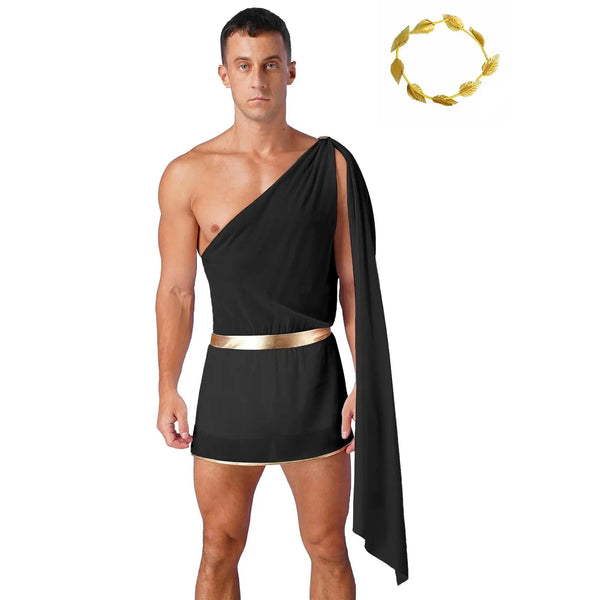 Tantalizing Toga Greek God Robe Costume