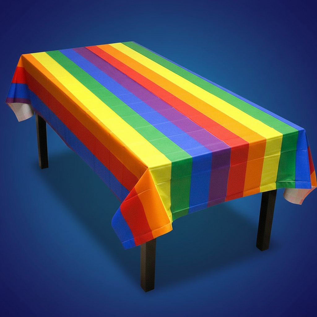 Rainbow Pride Table Tablecloth