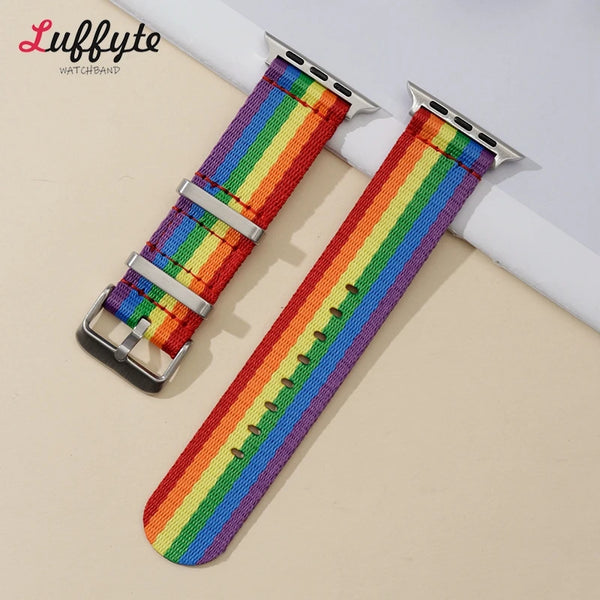  LGBT+ Pride Apple Watch Band by Queer In The World sold by Queer In The World: The Shop - LGBT Merch Fashion