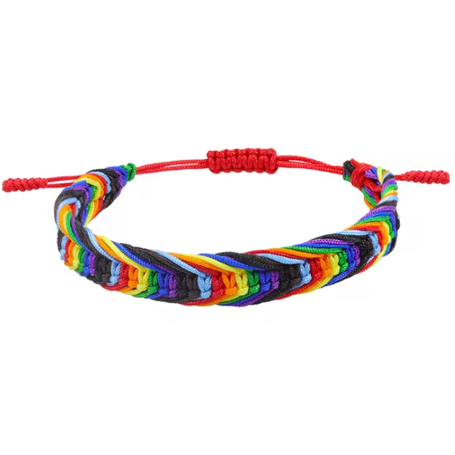 LGBT Pride Rope Bracelet