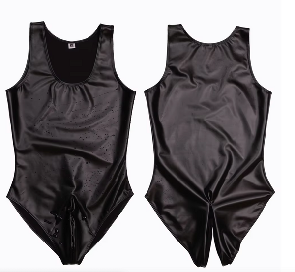 Men's High Stretch Spandex Bodysuit