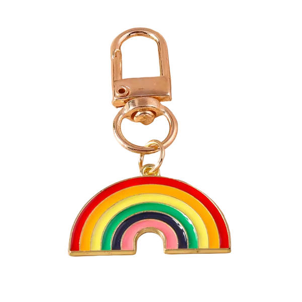 Rainbow LGBT Metal Keychain