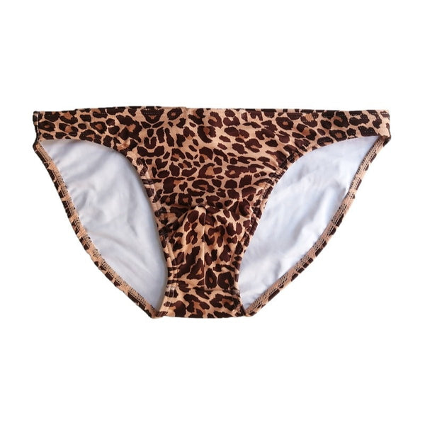 Gold Leopard Swim Briefs by Queer In The World sold by Queer In The World: The Shop - LGBT Merch Fashion