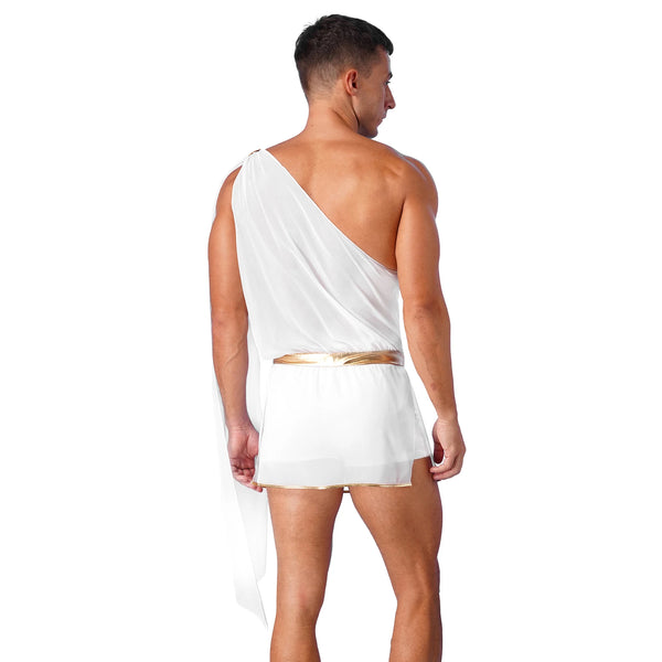 Tantalizing Toga Greek God Robe Costume