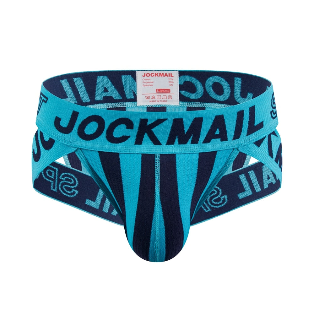 JOCKMAIL Striped & Strapped Briefs – Queer In The World: The Shop