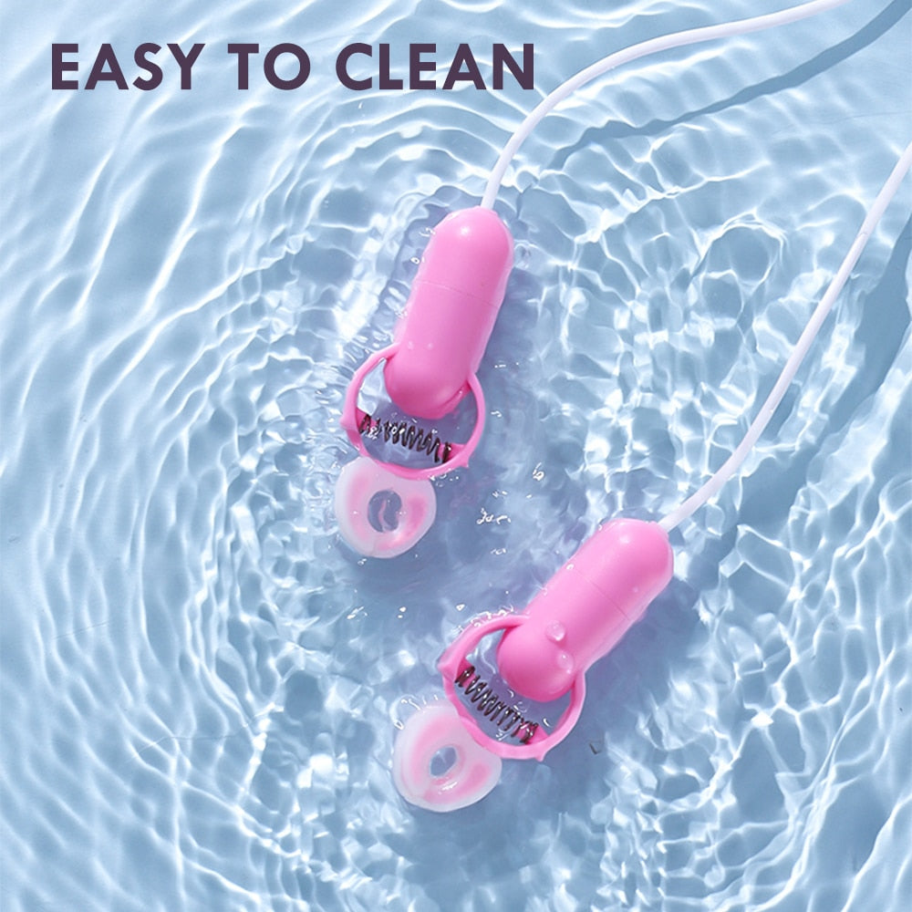 Euphoric Embrace Electric Nipple Clamp Vibrator Queer In The World: The Shop Euphoric Embrace Electric Nipple Clamp Vibrator Queer In The World: The Shop