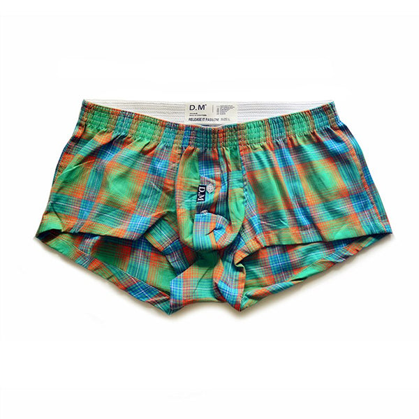 Acid Plaid Boxer Shorts