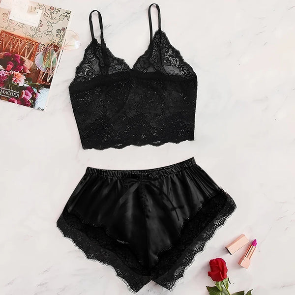 Sleepover With Bad Intentions Pajama Set