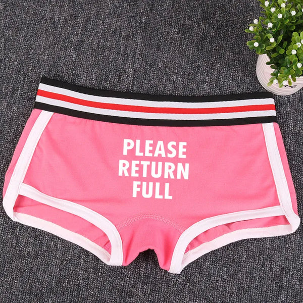 Please Return Full Boxers